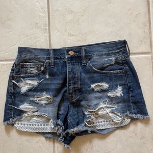 American Eagle Vintage High-Rise Festival Short